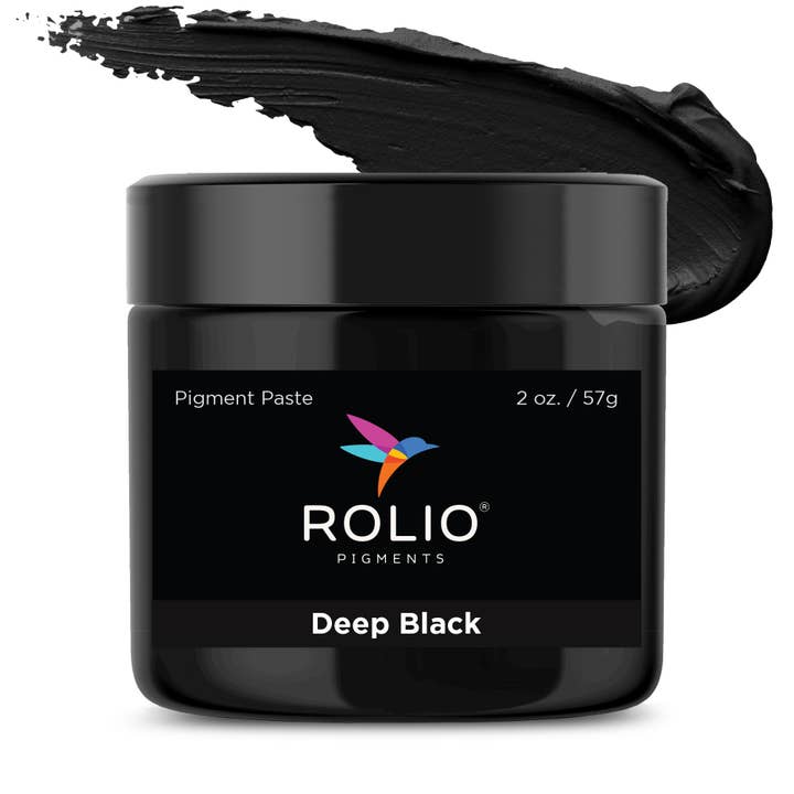 Pâte Pigmentaire Noir Profond - 2 oz. pour la vente par Rolio Pigments