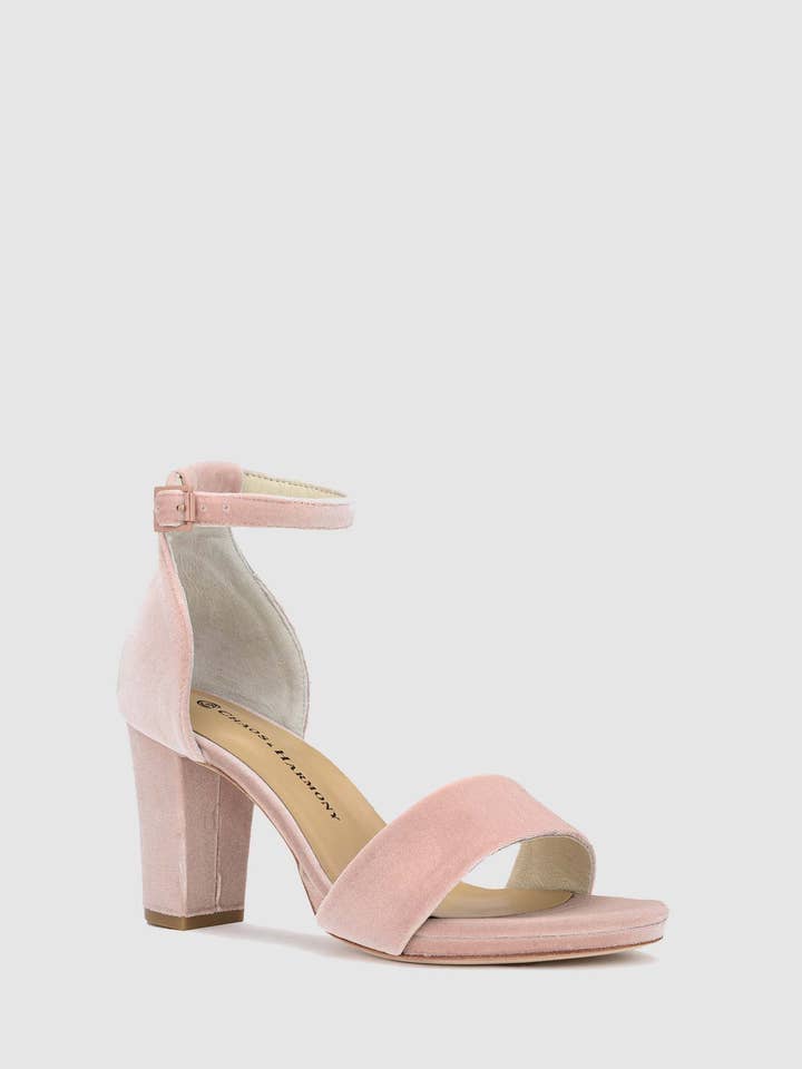 CHAOS & HARMONY - Wholesale High heels – Women’s - Evermore Heel - Blush Velvet2