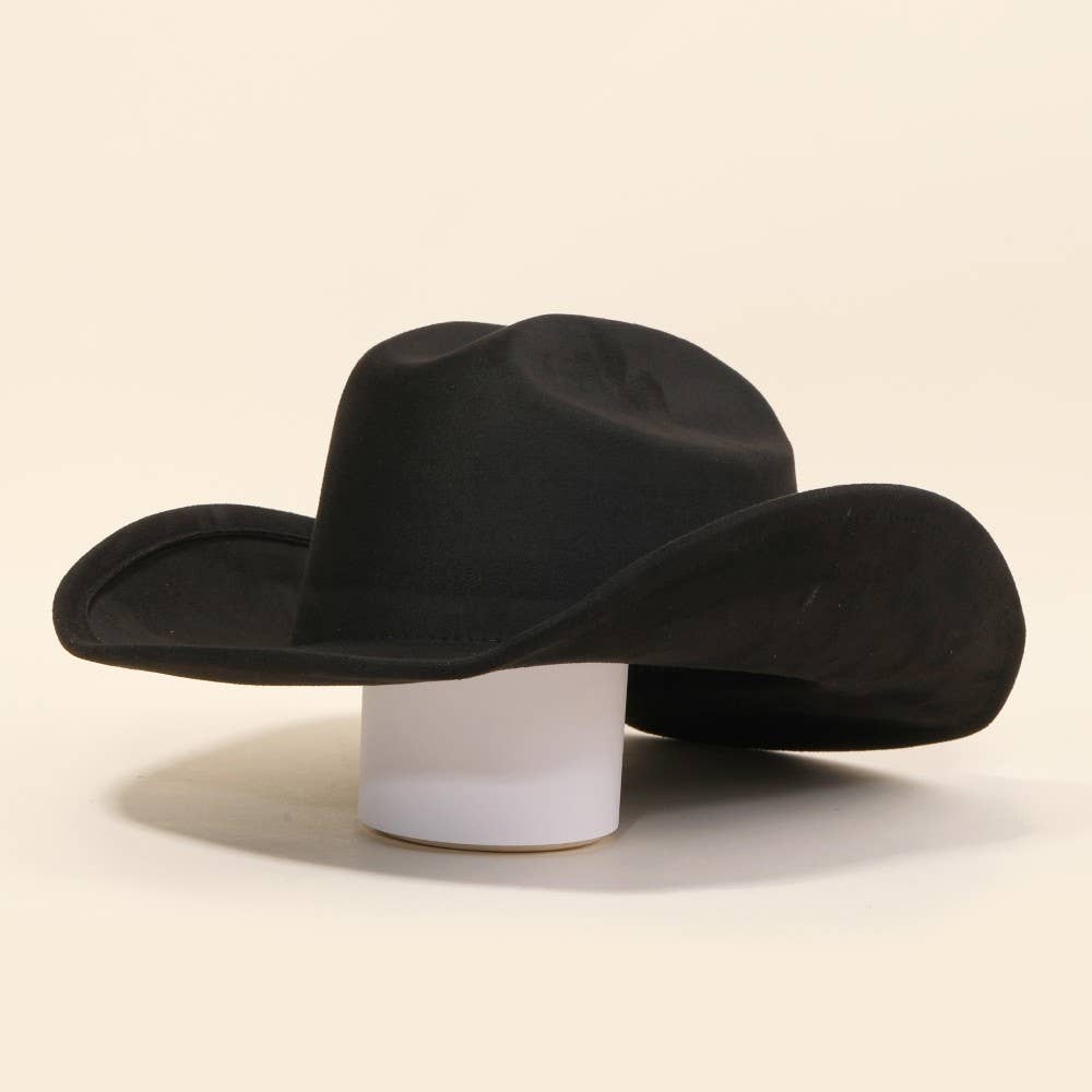 Anarchy Street - Vendita all'ingrosso Fedora - Donna - Cappello da cowboy western tinta unita12