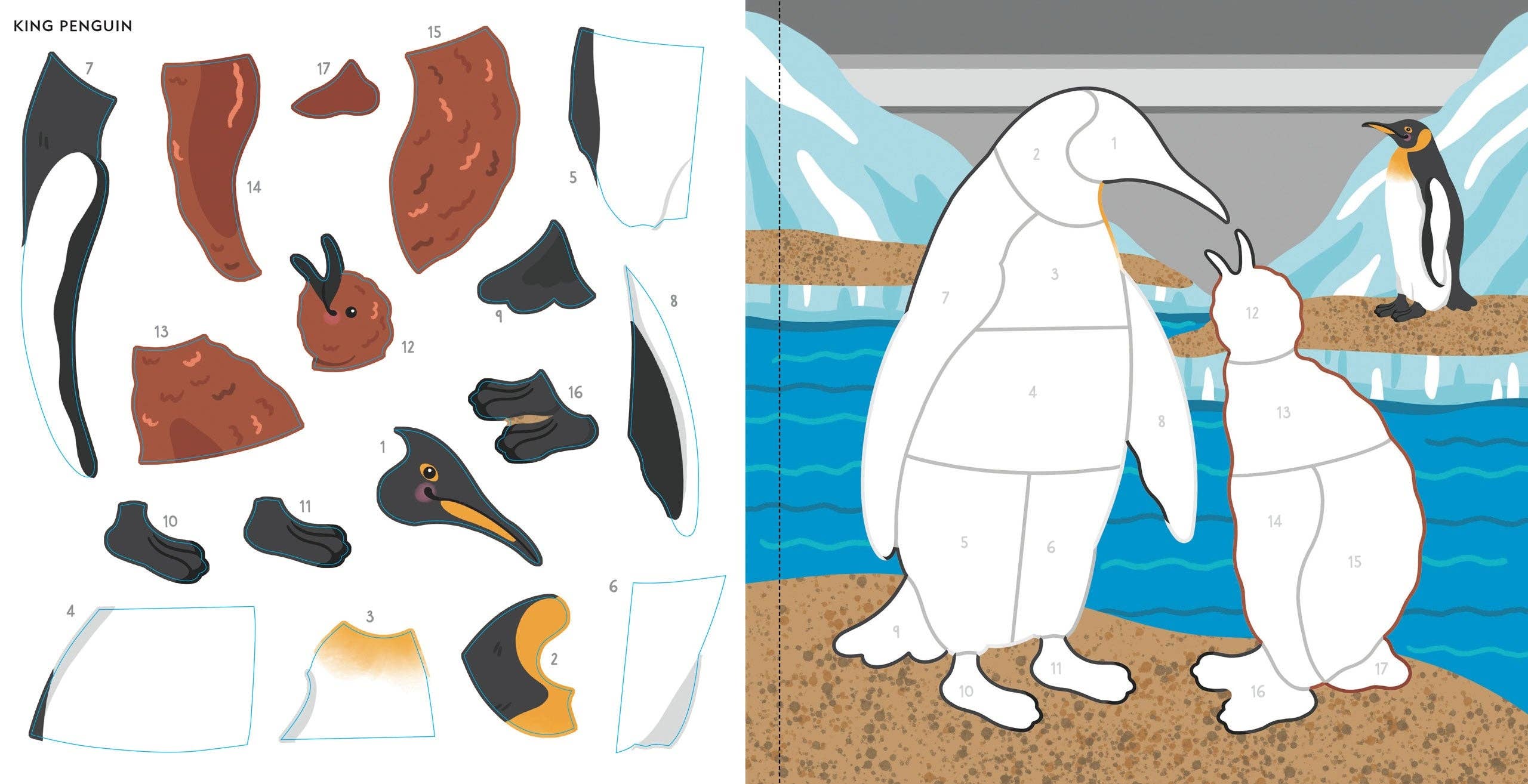 Peter Pauper Press - Wholesale Sticker - Kids & Baby - My First Color-by-Sticker Book - At the Aquarium3