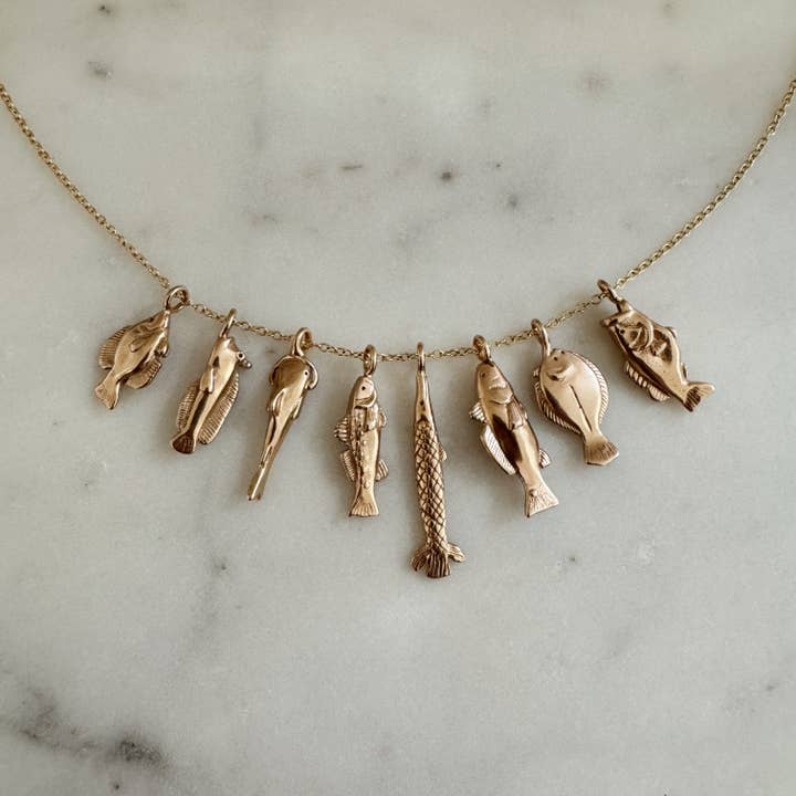 FISH PENDANTS for wholesale by Mimosa Handcrafted