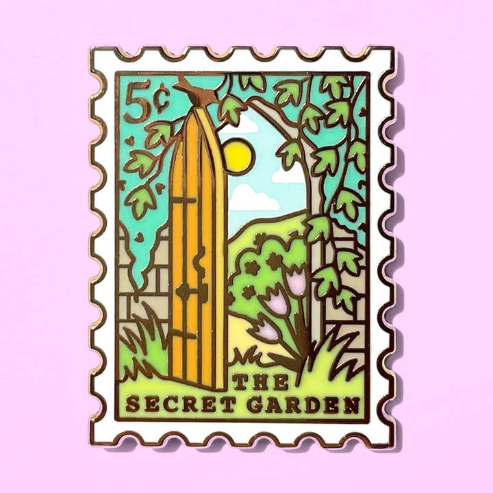 The Secret Garden Enamel Pin for wholesale by Joy Addict
