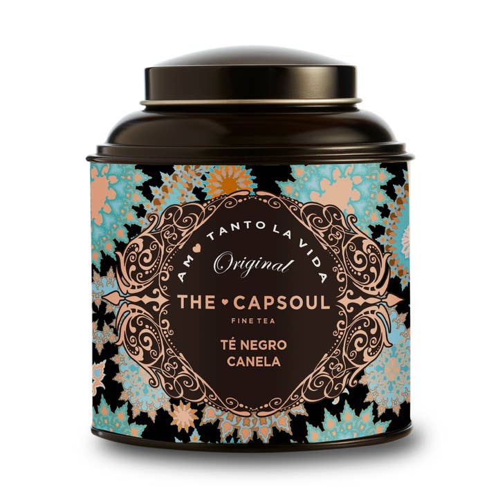 The Capsoul - Wholesale Loose Tea - Cinnamon Black Tea - Loose Black Tea Tin 100g - The Capsoul0
