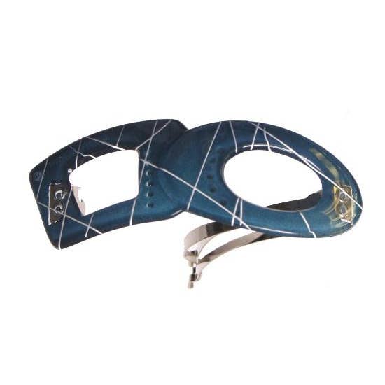 Barrette ouverte à la mode en toile française 9275 pour la vente par CARAVAN J NAHON IMPORT