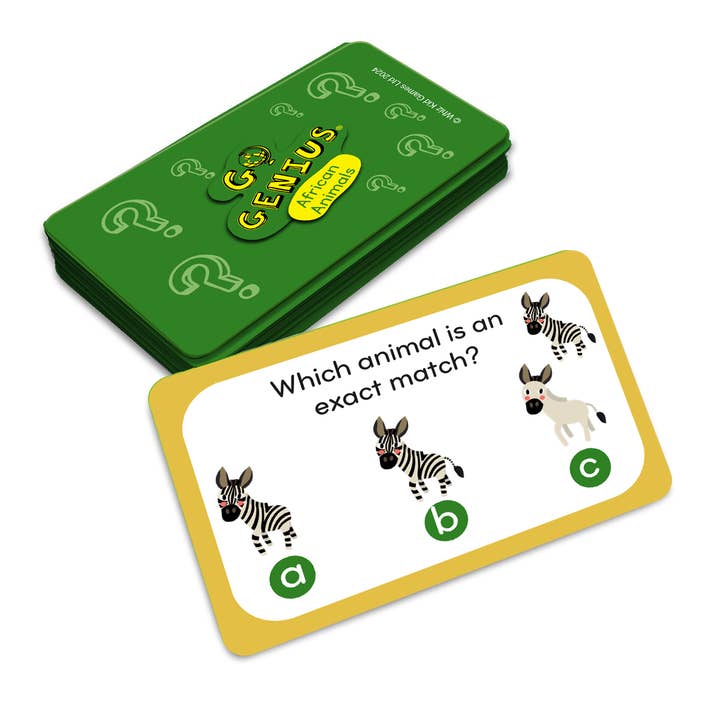 Whiz Kid Games – wholesale Card game – card game for children African animal-themed Whiz Kid Games2