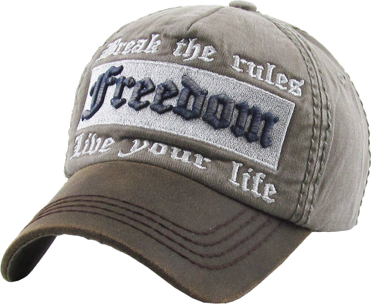KBETHOS - Wholesale Baseball Cap - Men's - Freedom Vintage Ballcap6