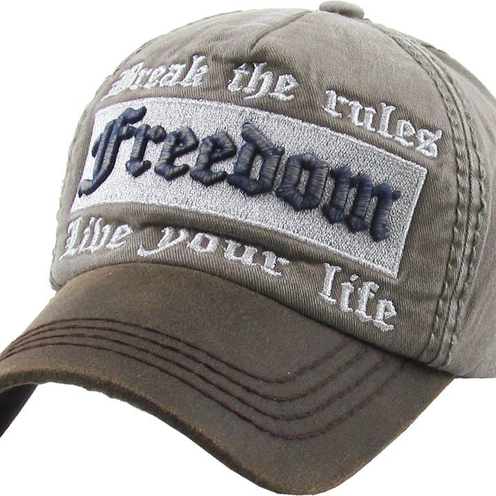 KBETHOS - Wholesale Baseball Cap - Men's - Freedom Vintage Ballcap6