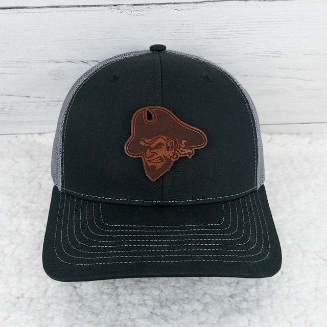 Trendy Tee Co. - Vendita all'ingrosso Cappellino  da camionista - Unisex - Cappello da camionista Team Mascot Richardson nero e grigio7