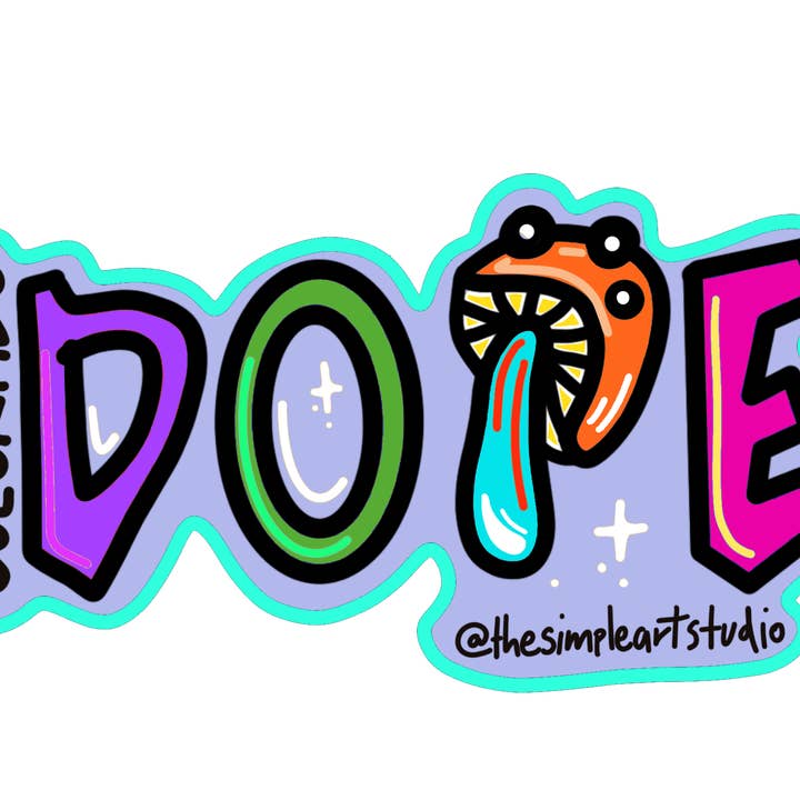 Colorado Dope Sticker for wholesale by Simple Art Studio LLC