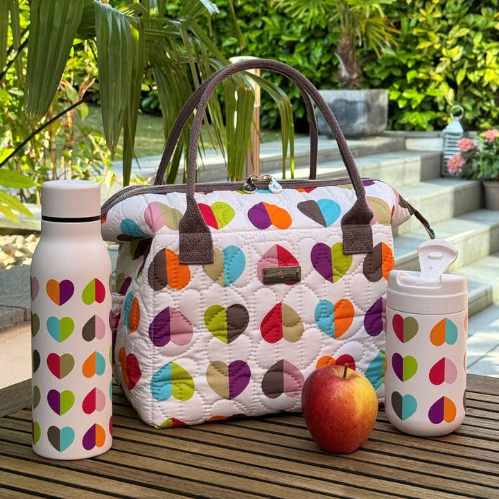 Oxford Confetti Insulated Convertible Lunch Bag for wholesale by Navigate Ltd