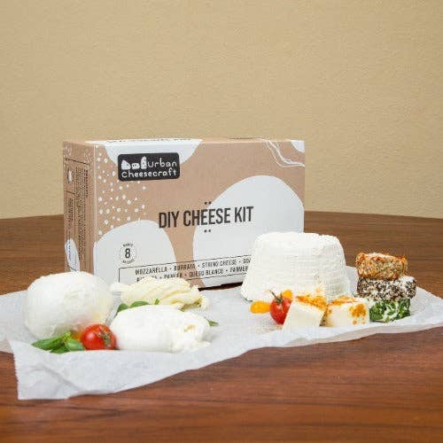 Urban Cheesecraft - Wholesale DIY Food Kit - Deluxe Cheesemaking Kit - Makes 8 Cheeses Inc. Mozzarella2