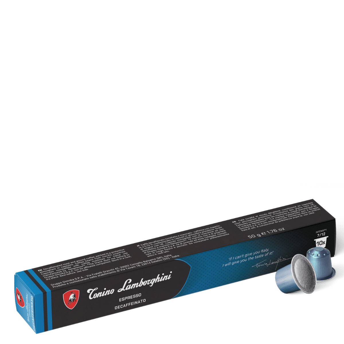Tonino Lamborghini - Wholesale Coffee Pods - Espresso Capsules – Decaf | Nespresso Compatible1