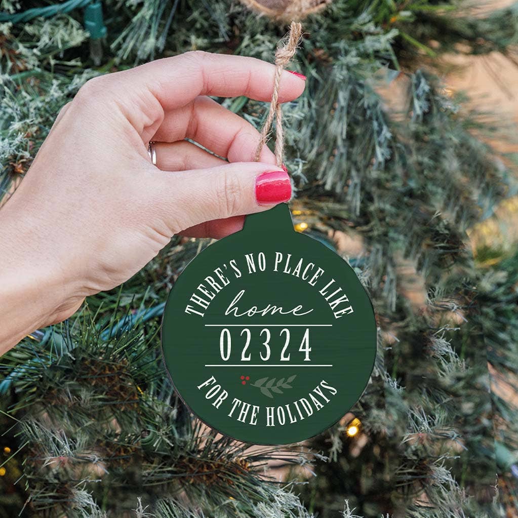 Rustic Marlin - Wholesale Ornament - Personalized There's No Place Like Home Bulb Ornament1