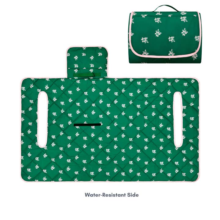 Pink and Green Azalea Golf Cart Seat Cover for wholesale by Birdie Girl Golf