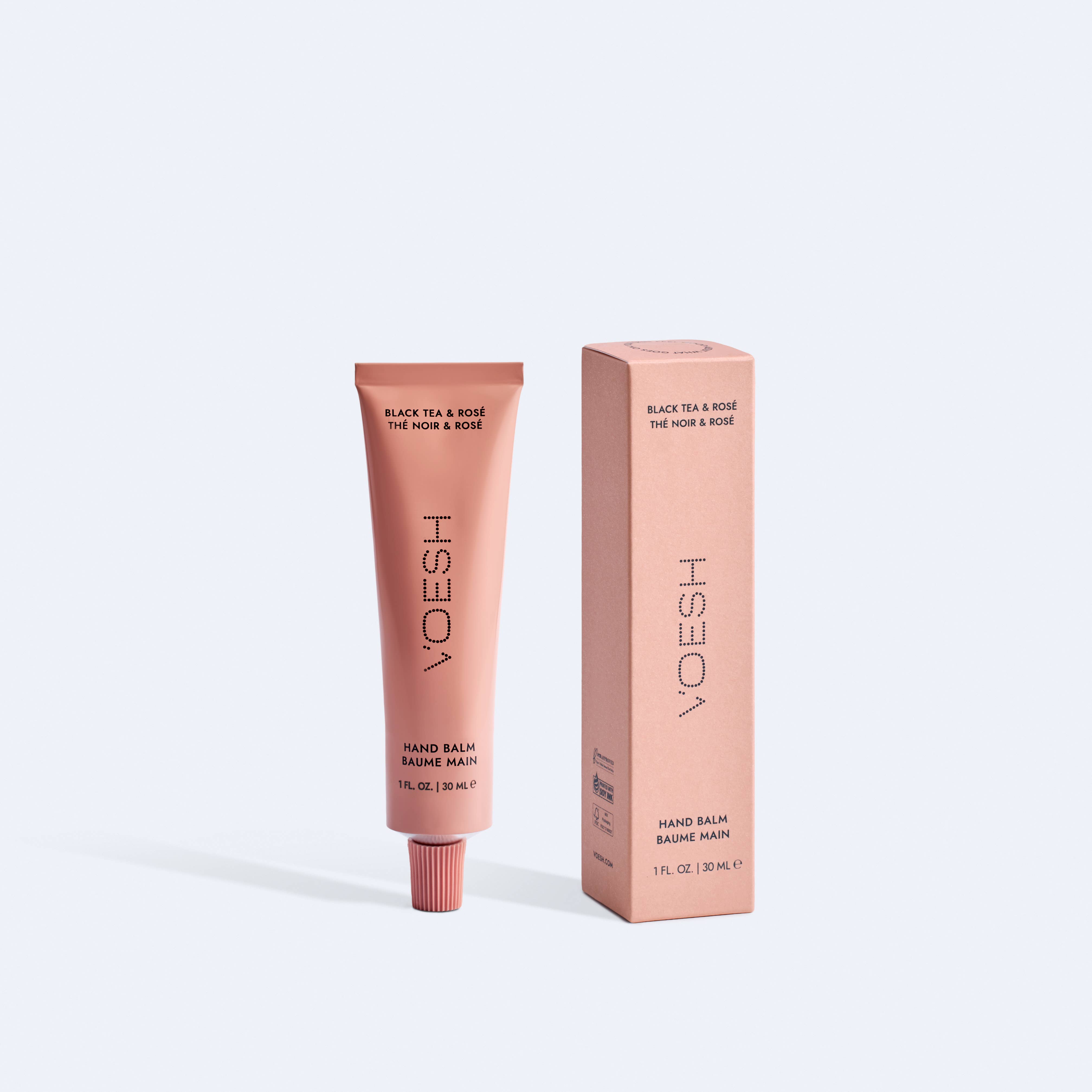 VOESH New York - Wholesale Hand Cream/Lotion - Hand Balm Black Tea & Rosé (1 oz.) Retail0