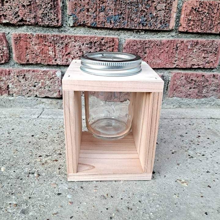 Mason Jar Flower Arranger for wholesale by Dixie Grace Mercantile