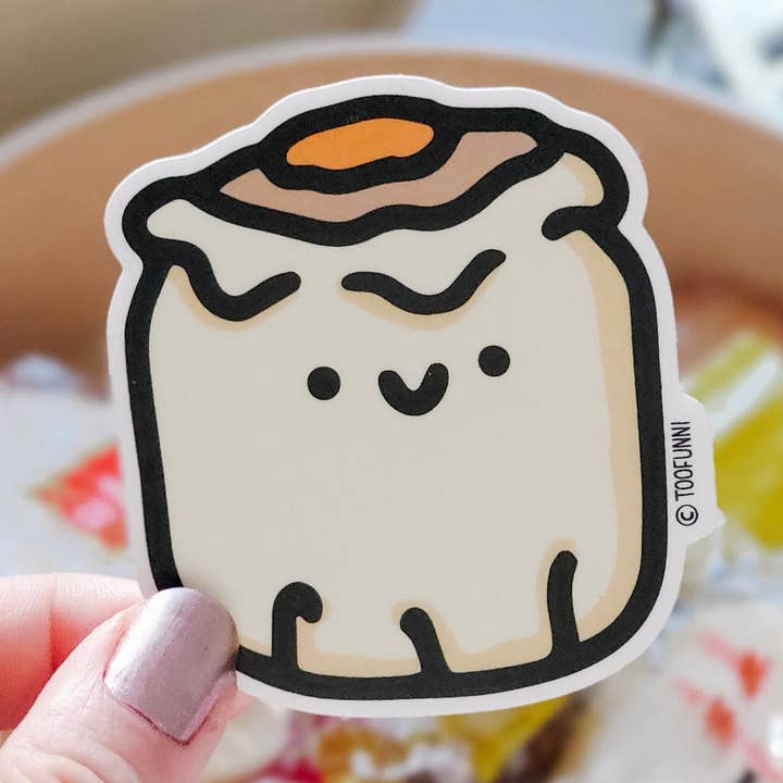 SIU MAI - Autocollant en vinyle pour la vente par Toofunni