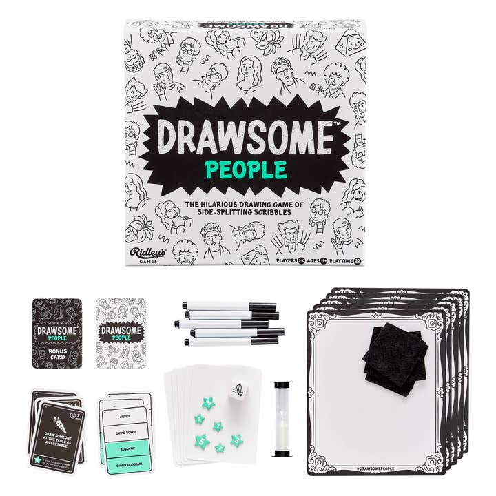 Chronicle Books - Wholesale Card Game - Drawsome People