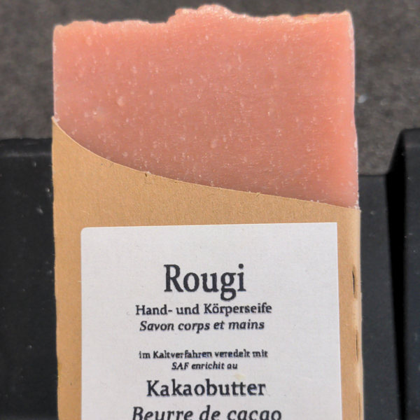 Nabiona - Wholesale Bar Soap - Rougi - berry fragrance and cocoa butter1