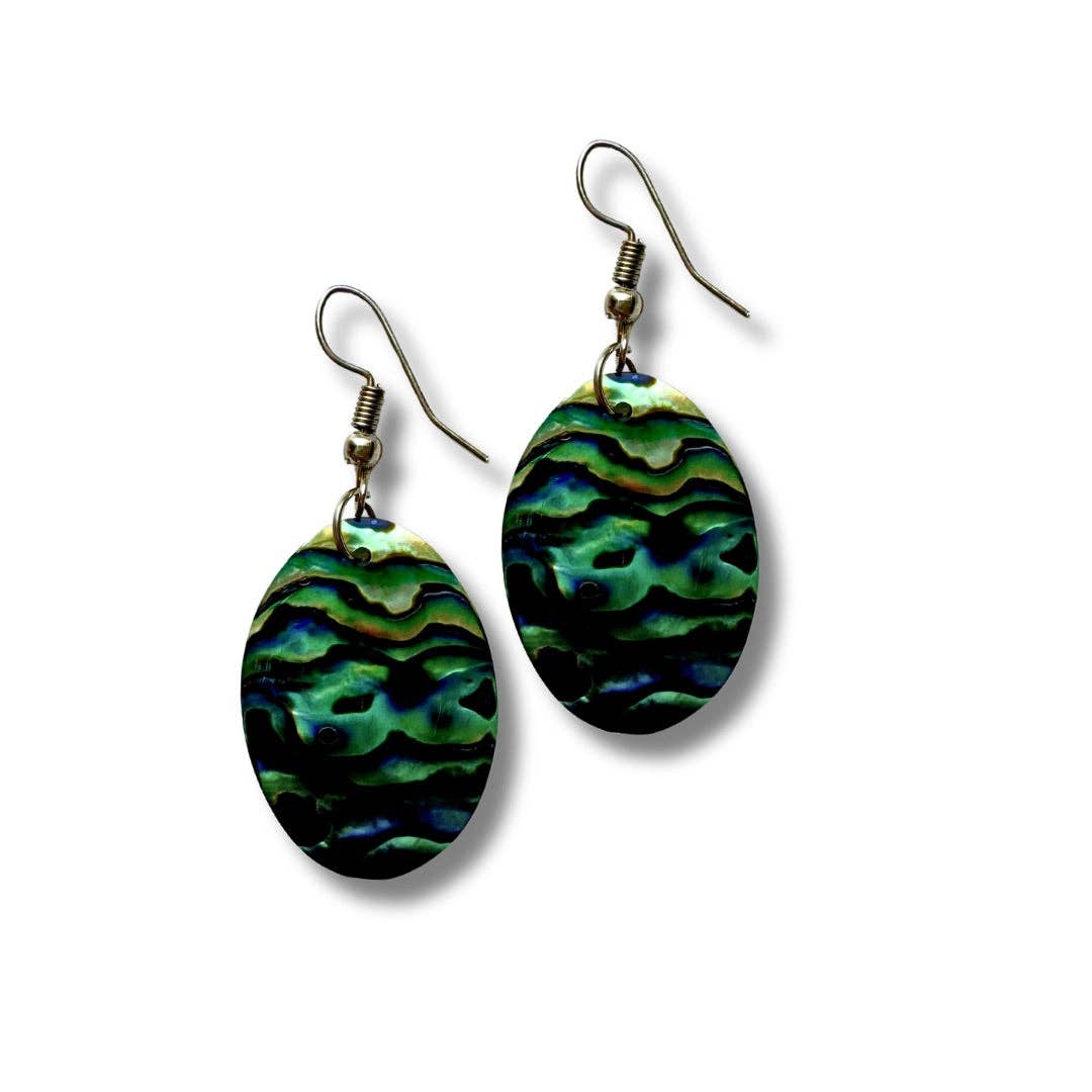Bijondo - Wholesale Dangle Earrings - Paua mother-of-pearl earrings1