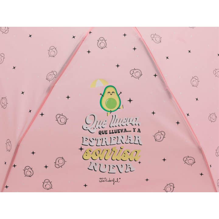 Mkr International - Wholesale Umbrella - Women's - Manual Mini Umbrella with Phrases & Bag | Mr.Wonderful11