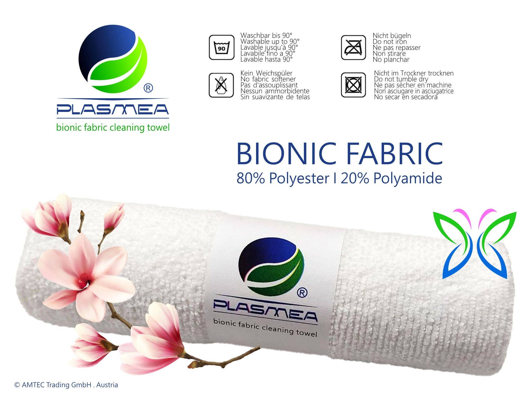 AMTEC Trading GmbH - Vendita all'ingrosso Panni per pulire - PANNO PLASMEA (1 panno)2