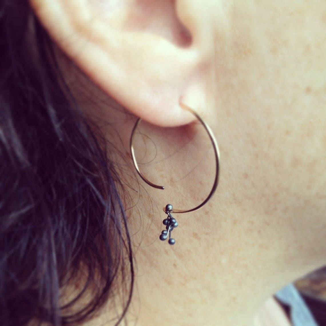 YedOmi Jewelry - Wholesale Hoop Earrings - Soft Hoops- Extra Small2