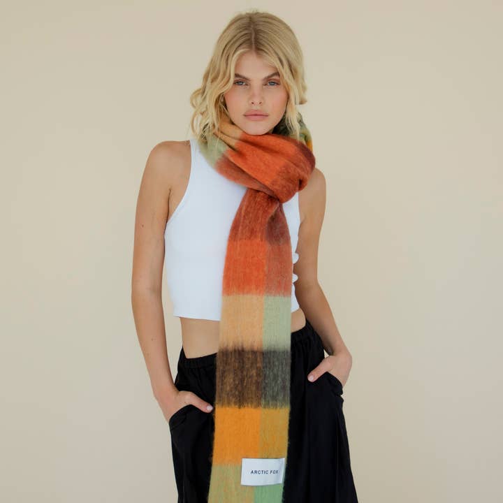 ARCTIC FOX & CO. - Wholesale Sjaal - Uniseks - De Reykjavik Sjaal - 100% Gerecycled - Kyoto Tuinen4