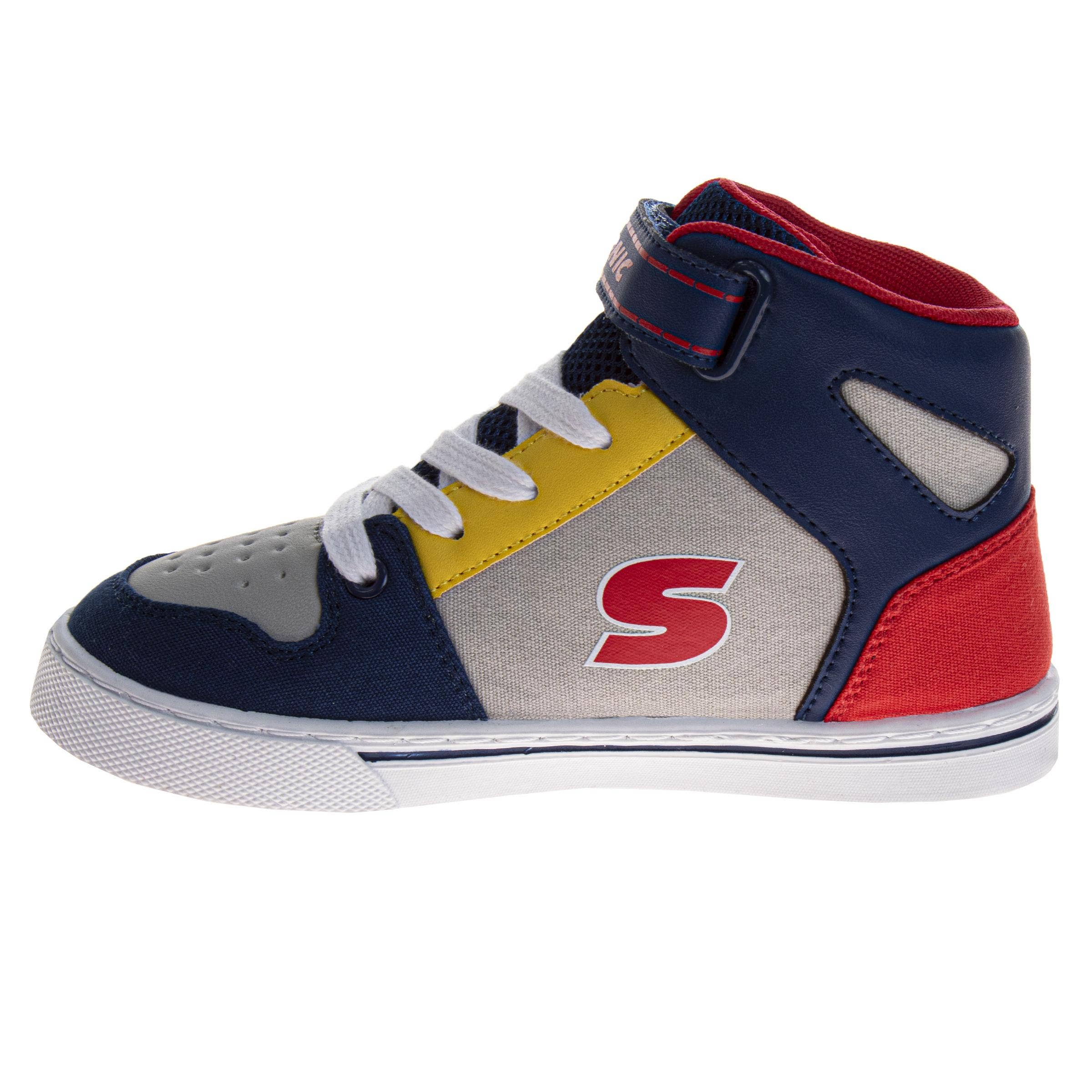 Josmo Shoes Inc - Wholesale Casual Shoes - Kids - Sonic the Hedgehog Boys' High Top Sneakers (Little Kids)2