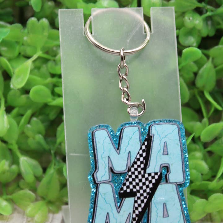 Porte-clés acrylique MAMA pour la vente par Hylidae Boutique