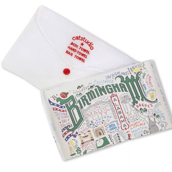catstudio - Wholesale Tea Towel - Birmingham Dish Towel1
