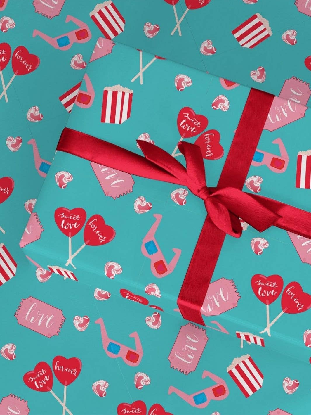 Curlicue - Venta al por mayor Sobre de papel de regalo - Papel de regalo Sweet Love - sostenible y ecológico8