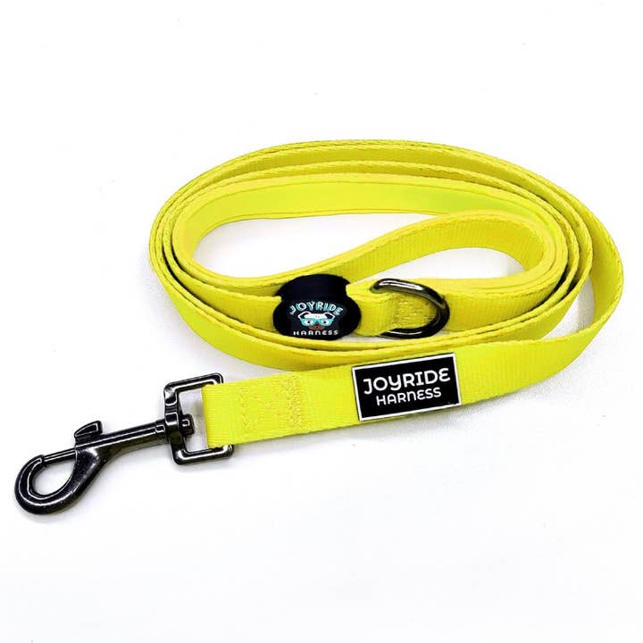 Sunshine Yellow Joyride Harness Matching Dog Leash for wholesale by Joyride Harness