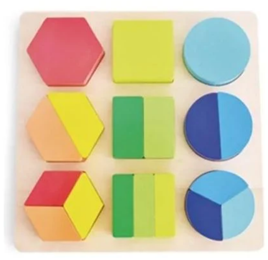 ACOOL TOY - Wholesale Build-a-Toy - Kids - AC6628   Fraction Puzzle B0