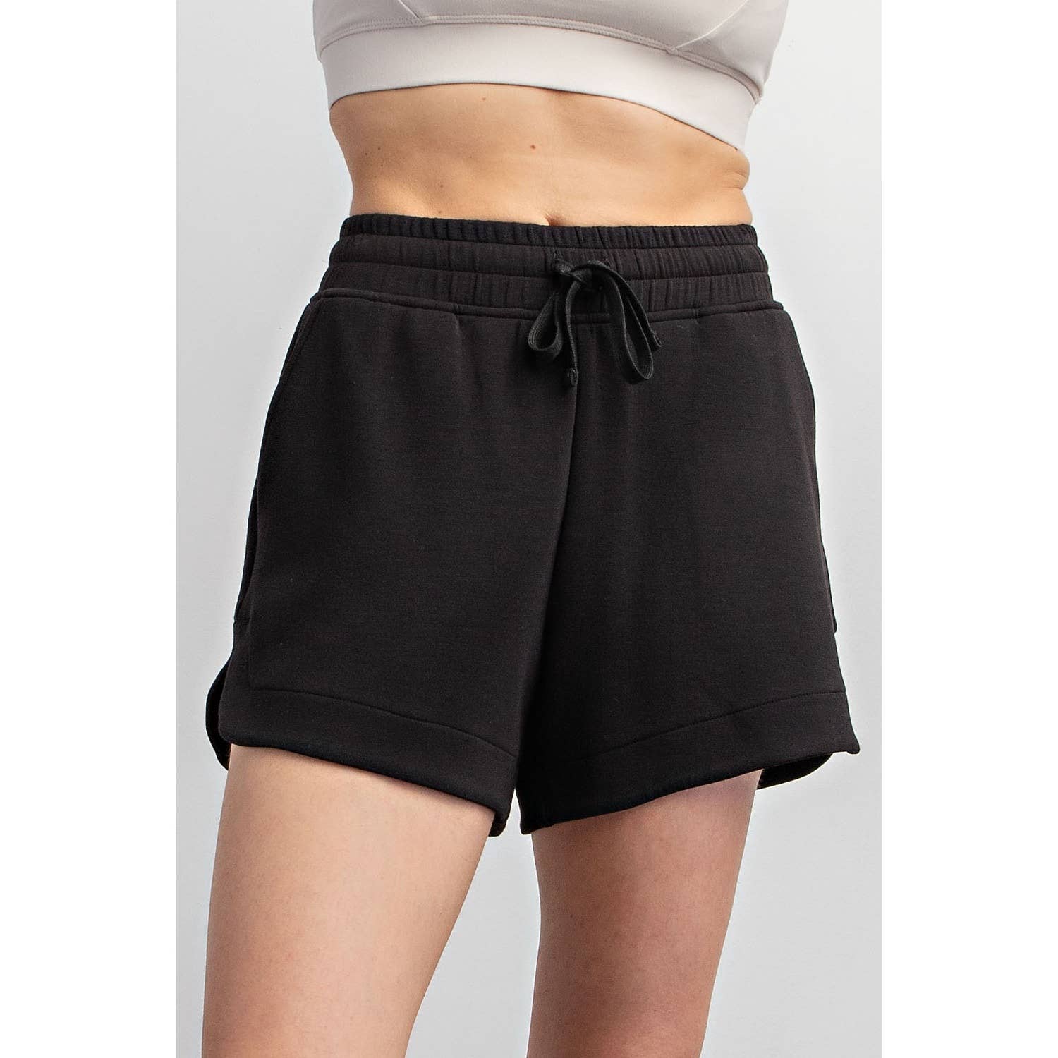 Rae Mode - Wholesale Athletic Shorts - Women's - MODAL SCUBA SHORT PANTS46