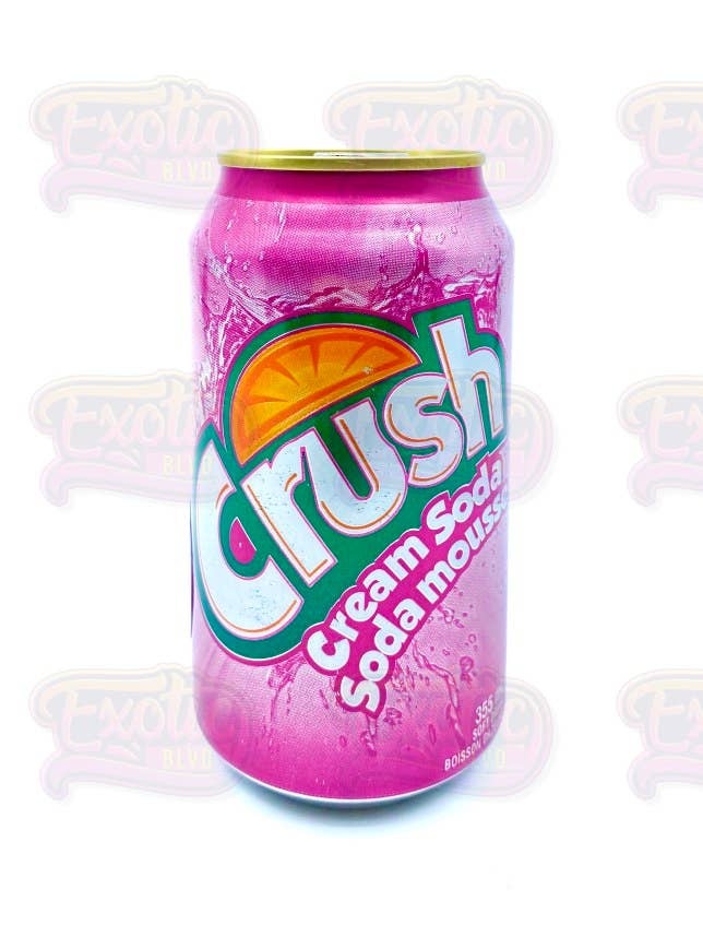 Exotic Blvd - Wholesale Soda/Carbonated Drink - Crush Cream Soda Clear1