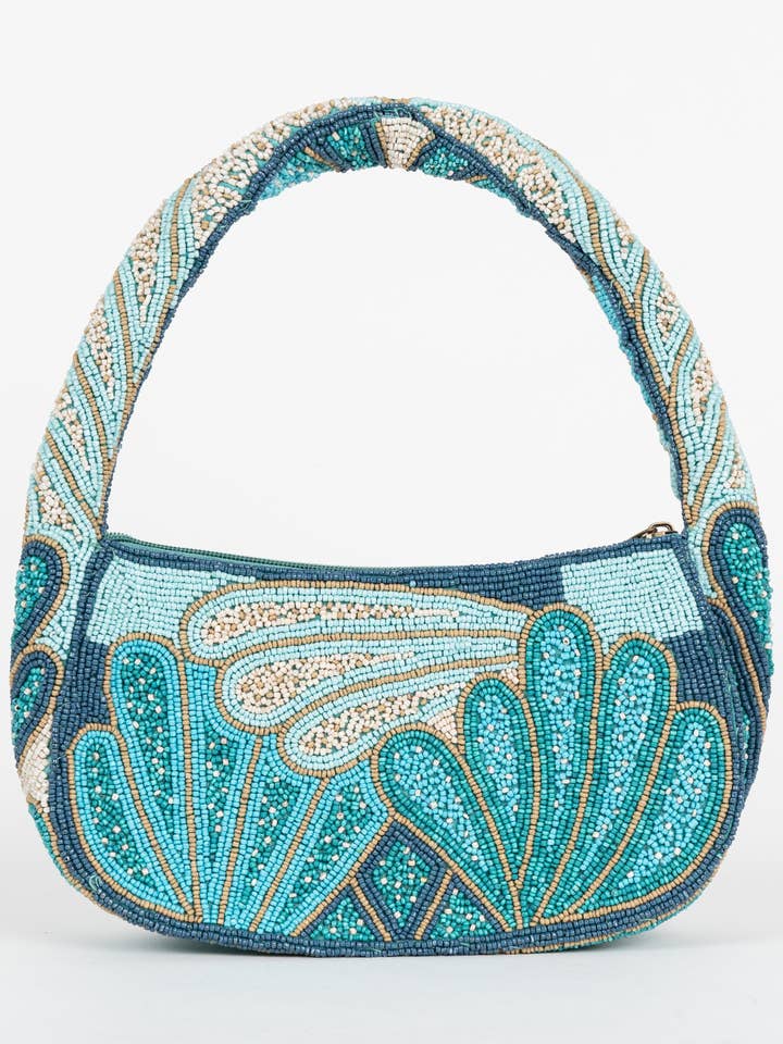 BLAUWE SCHELP TAS voor wholesale door Piti Cuiti