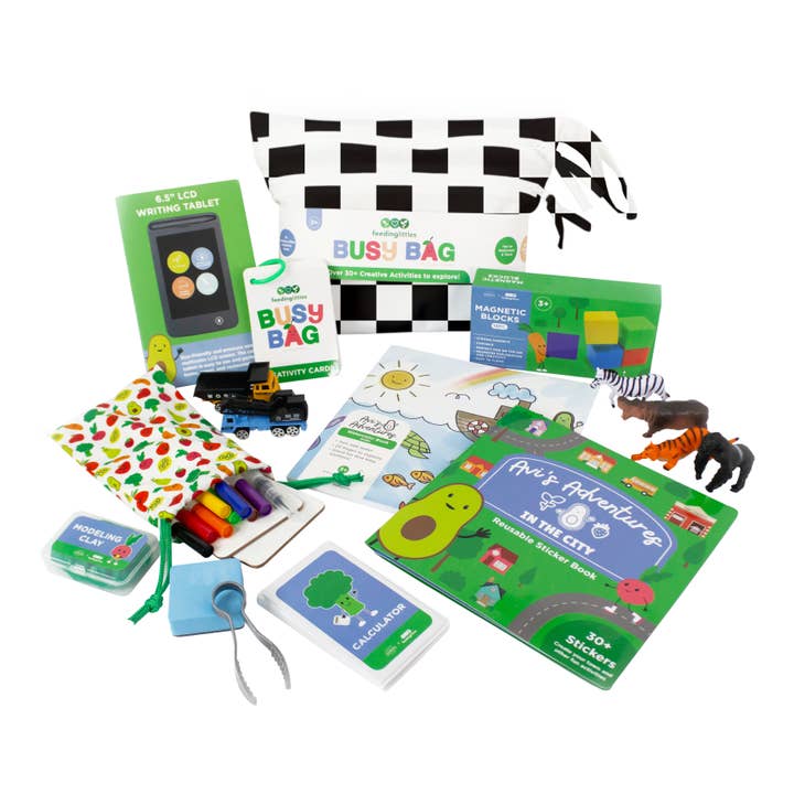 Feeding Littles Busy Bag by BapronBaby for wholesale by BapronBaby