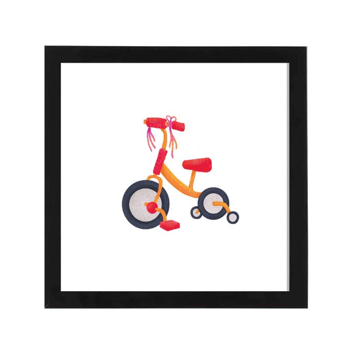 Impression artistique Tricycle 8"x8" pour la vente par Bring Aloha