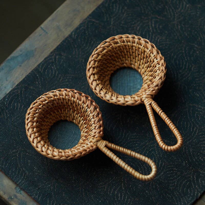 Gohobi （We cover U.S. import duties） - Wholesale Tea Strainer/Infuser - Gohobi Bamboo Weaving Tea Strainer3