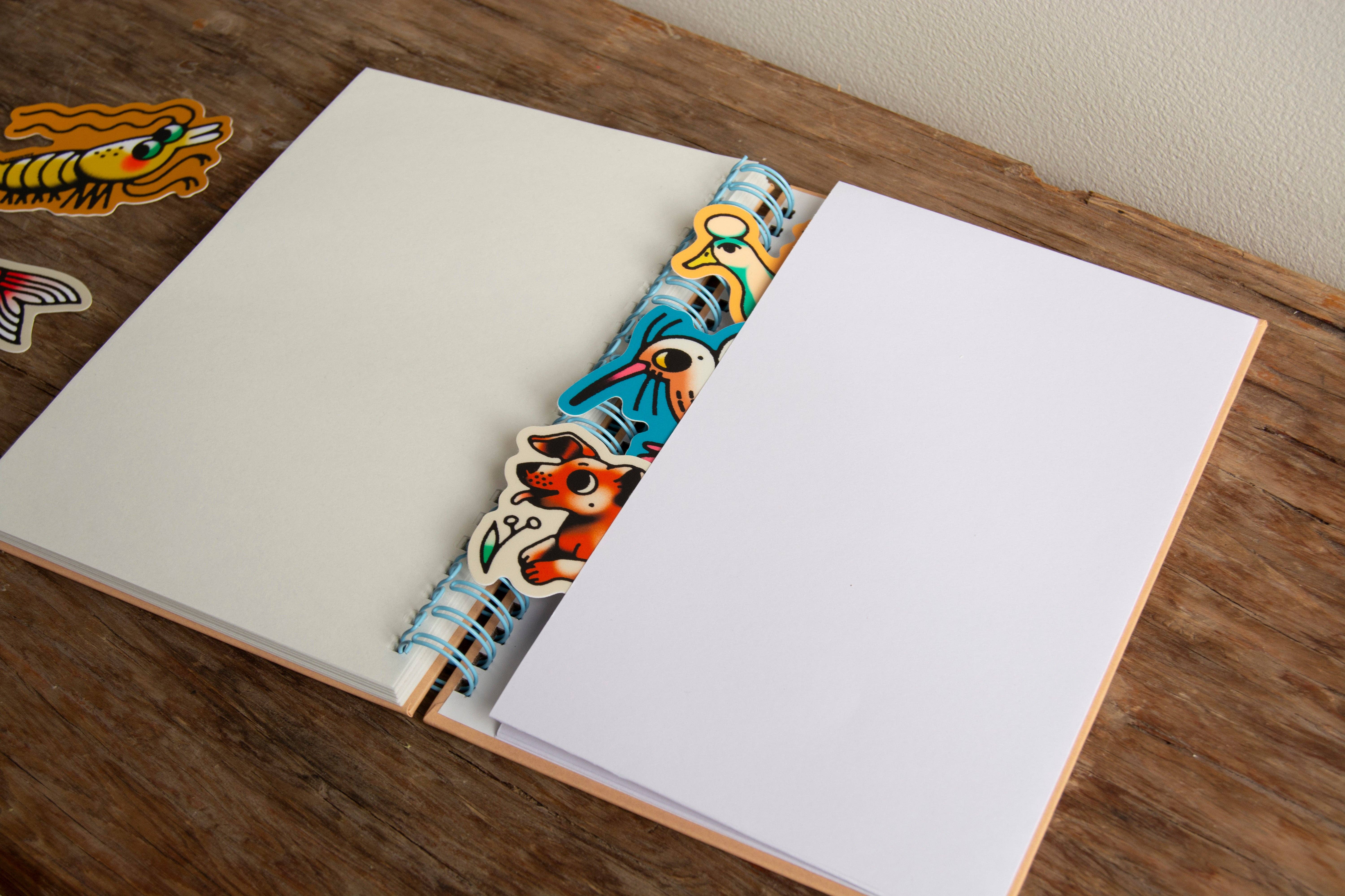 Curlworks - Wholesale Sticker - Menagerie Hardcover Sticker Collecting Book8