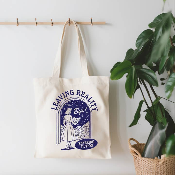 EnchantingSunshine - Wholesale Tote Bag - Women's - Leaving Reality Small Canvas Tote Bag