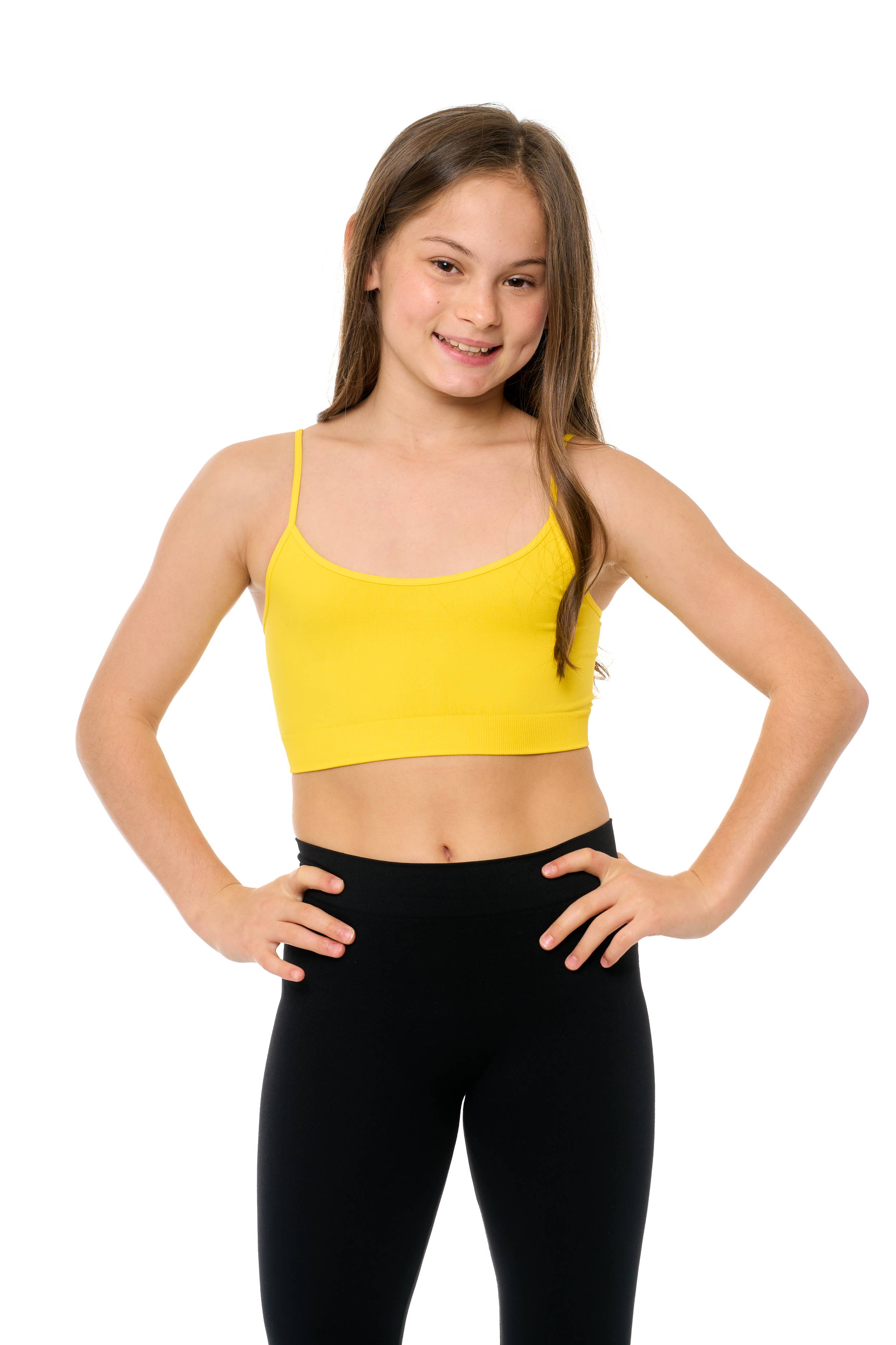 Malibu Sugar - Vente Débardeur – enfant - Bandeau Cami Sans Couture Filles Taille Unique - Tant de Couleurs !15