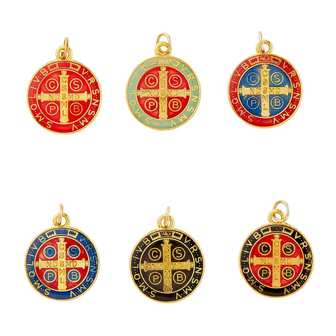 Christian Brands Catholic - Wholesale Individual Charm/Pendant - Saint Benedict Medals0