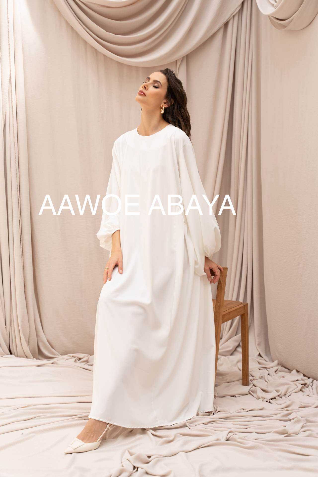Aawoe Abaya - Wholesale Dress - Women's - Elegant Abaya Dress - 2466-ROB75