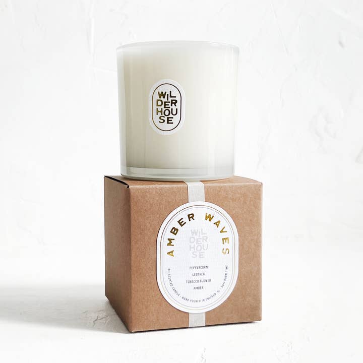 Amber Waves Candle for wholesale by WILDERHOUSE