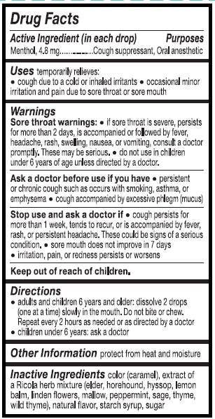 Shop The King - Wholesale Lozenges/Cough Drops - Ricola Orig Herb Peg Bag 21pc Single Bag1