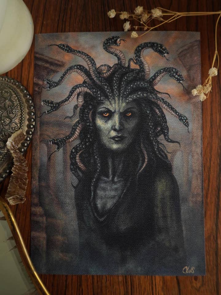 "The Queen" Medusa Fine Art Print for wholesale by CDW Artistry