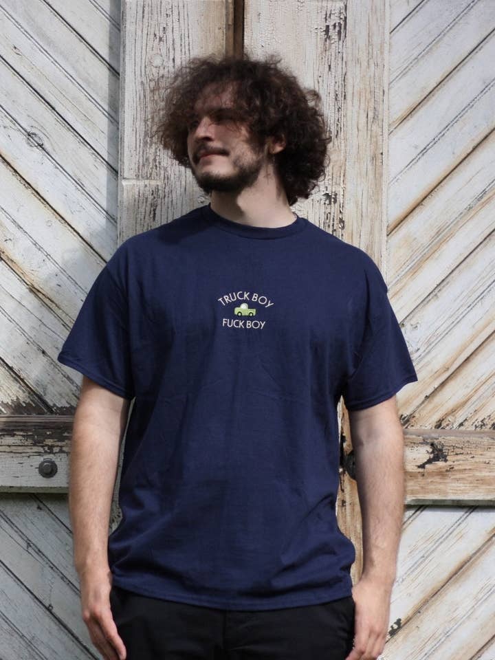 Truck Boy Fck Boy Embroidered T-Shirt or Sweatshirt for wholesale by Totally Iced Out