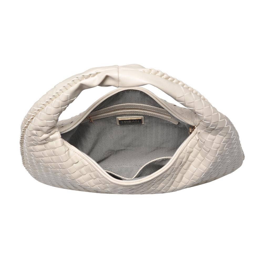 Urban Expressions – Großhandel Schultertasche – Damen – Victoria Hobo-Tasche mit geflochtenem Design aus veganem Leder19